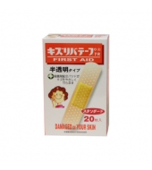 共立半透明聚乙烯薄膜急救絆(未滅菌)20枚入